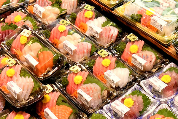 吉川水産　鮮魚、寿司